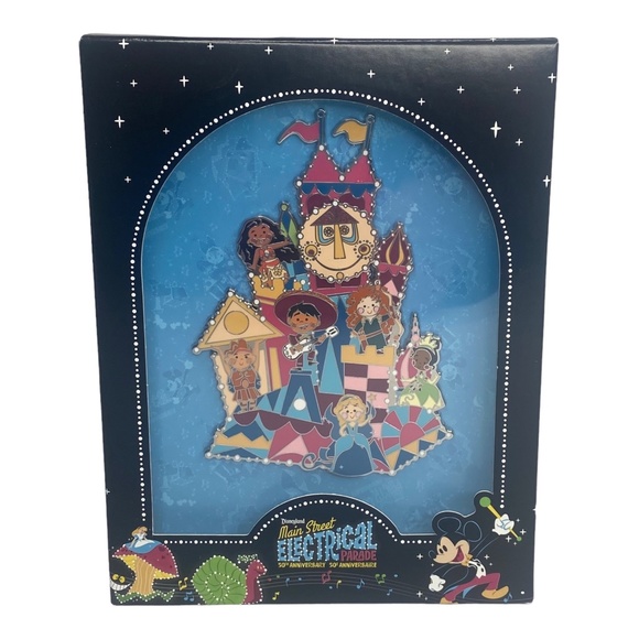 2022 Disney Parks The Main Street Electrical Parade 50th Anniversary Jumbo Pin
